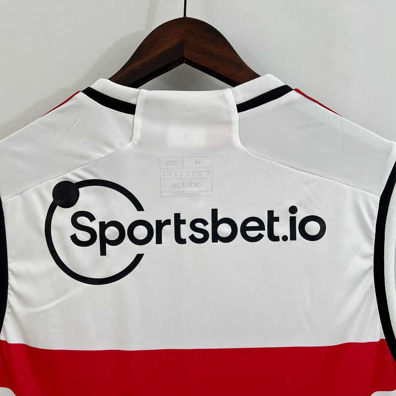 Camisa Regata do São Paulo Home I 23/24 - Branco