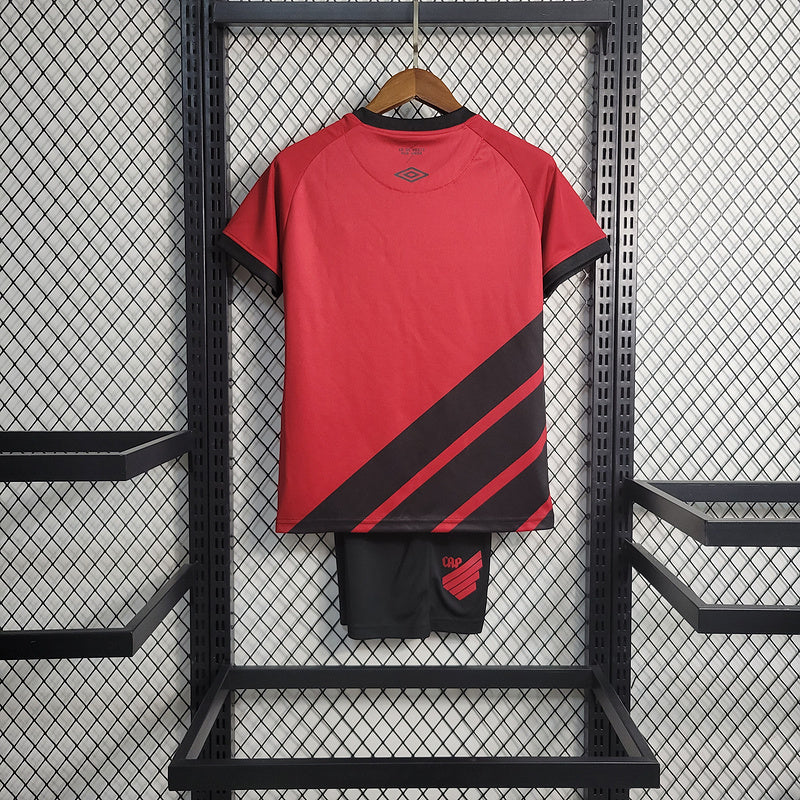 Kids Athletico Paranaense l 2023∕24 Preto-Vermelho