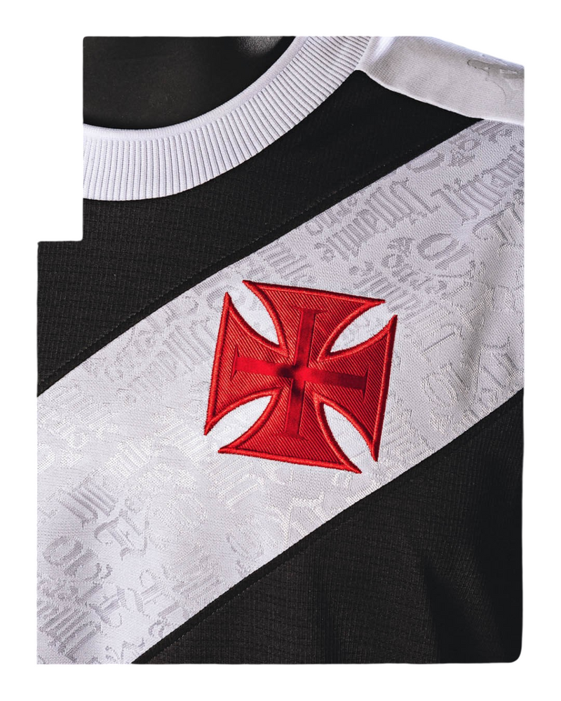 Camisa 2024∕25 Vasco da Gama Home Torcedor - Preta