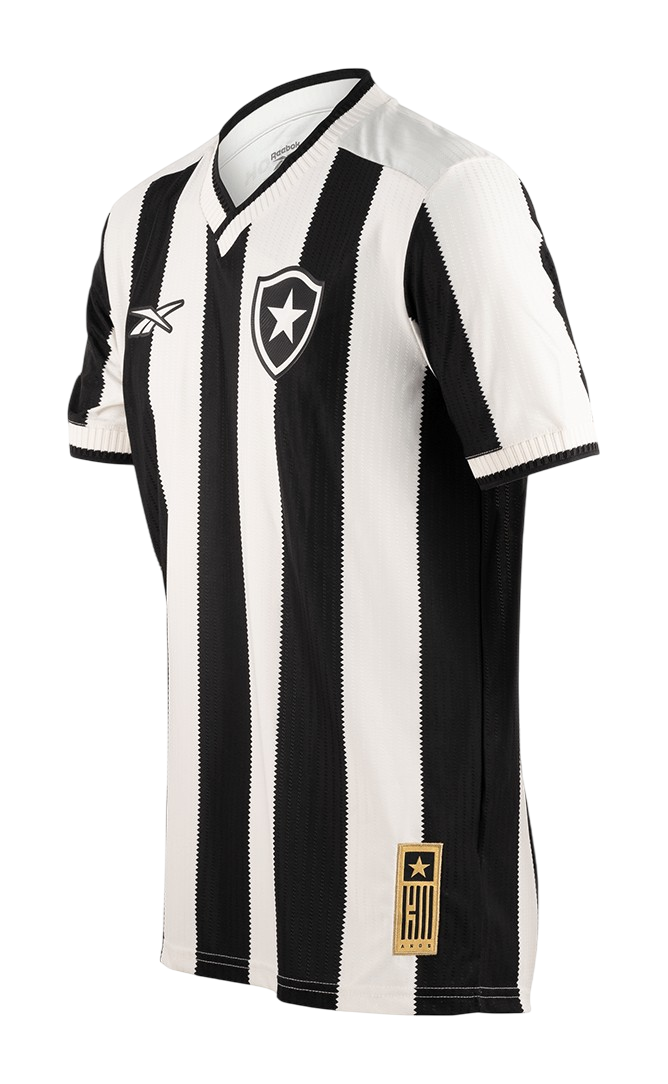 Camisa Botafogo Home 24/25 Torcedor-Preta e Branca