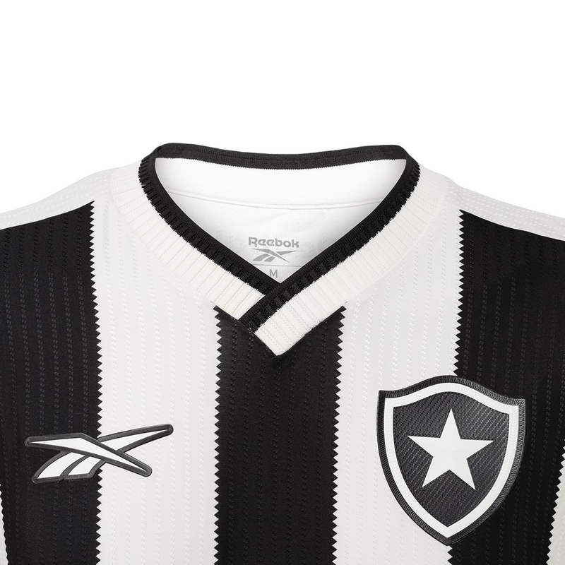 Camisa Botafogo Home 24/25 Torcedor-Preta e Branca