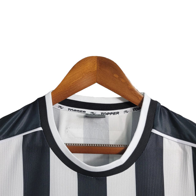 Camisa Botafogo l Retrô 99/20 Torcedor Masculina - Preta e Branca