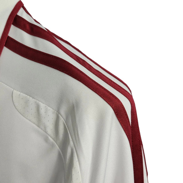 Camisa Fluminense Retrô II 11/12 Torcedor Masculina - Branca com detalhes em vinho